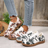 Cow Print Casual Sneakers