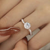 1 Carat 925 Sterling Silver Moissanite Ring test