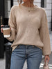 Openwork Dropped Shoulder Sweater test