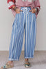 Stripe High Waist Wide Leg Barrel Jeans test