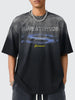 Men's Oversized Round Neck Short Sleeve T-Shirt test