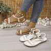 Open Toe Flats Sandals test