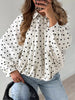 Polka Dot Zip-Up Jacket test