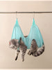 Breathable Pet Grooming Hammock for Showering test