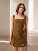 Square Neck Mini Dress test