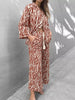 Zebra Print Relaxed Fit Top and Pants Two-Piece Set test