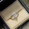 2 Carat Moissanite 925 Sterling Silver Ring test