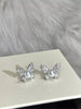 Butterfly Pearl Stud Earrings test