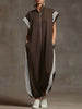 Full Size Side Stripe Zip-Front Wide Leg Jumpsuit Plus Size test