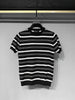 Men's Plus Size Classic Striped Short Sleeve Knit T-Shirt test