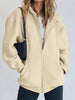 Zip-Up Drawstring Hoodie test