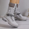 Lace Up Block Heel Boots test