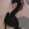 925 Sterling Silver Chain Drop Earrings test