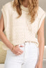 Cable-Knit Round Neck Sweater Vest test