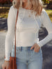 Exposed Seam Slim Fit Long Sleeve Top test