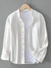 Men's Plus Size Button Up Long Sleeve Shirt test