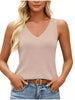 V-Neck Ribbed Knit Tank Top test