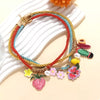3 Piece Colorful Rope Charm Necklace test