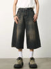 Men's Wide Leg Denim Shorts test