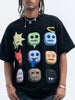 Men's Graphic Round Neck Short Sleeve T-Shirt test