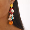 Flower Dangle Earrings test