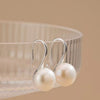 925 Sterling Silver Pearl Drop Earrings test