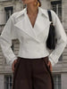 Cropped Double-Breasted Blazer test