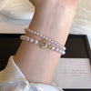 18K Gold-Plated Pearl Bracelet test