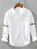 Men's Plus Size Long Sleeve Button-Up Shirt test