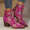 Point Toe Block Heels Boots test