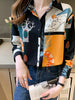 Vintage Print Long Sleeve Shirt test