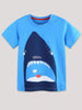 Children's Shark Graphic Short Sleeve T-Shirt test