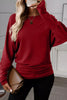 Solid Color Long Sleeve Blouse test