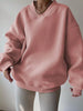 Dropped Shoulder Long Sleeve Oversized Sweatshirt test