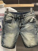 Men's Washed Denim Shorts test