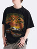 Men's Graphic Round Neck Oversized T-Shirt test