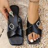 Rhinestone Flats Sandals test