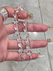 925 Sterling Silver Crystal Bead Bracelet test