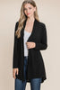BOMBOM Open Front Long Sleeve Cardigan test