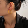 18K Gold-Plated Twisted Earrings test