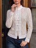 Lace Chinese Style Button Shirt test