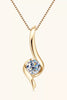 1 Carat Moissanite 925 Sterling Silver Necklace test
