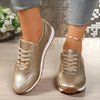 Round Toe Lace Up Sneakers test