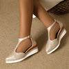 Point Toe Wedge Sandals test