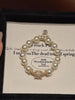 18K Gold-Plated Pearl Bracelet test