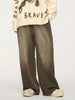 Men's Drawstring Wide Leg Comfort Pants