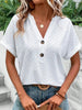 Notched Short Sleeve Top test