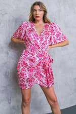 MOVE OVER WOVEN MINI DRESS