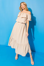 LOVELY MOOD WOVEN TOP