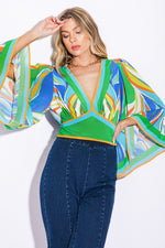 WE BELONG TOGETHER WOVEN CROP TOP